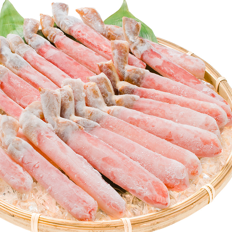 送料無料 ズワイガニ ずわいがに ポーション かにしゃぶ 刺身 生ズワイガニ 特大 3Lサイズ 冷凍総重量 500g ジューシーでトロけるようなズワイむき身は食べ応え抜群【かに カニ 蟹 豊洲市場 ギフト 贈答用 お歳暮】