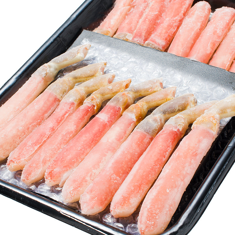 送料無料 ズワイガニ ずわいがに ポーション かにしゃぶ 刺身 生ズワイガニ 特大 3Lサイズ 冷凍総重量 500g ジューシーでトロけるようなズワイむき身は食べ応え抜群【かに カニ 蟹 豊洲市場 ギフト 贈答用 お歳暮】
