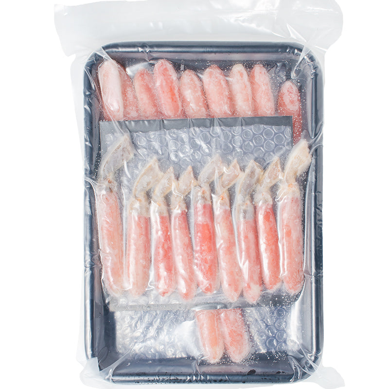 送料無料 ズワイガニ ずわいがに ポーション かにしゃぶ 刺身 生ズワイガニ 特大 3Lサイズ 冷凍総重量 500g ジューシーでトロけるようなズワイむき身は食べ応え抜群【かに カニ 蟹 豊洲市場 ギフト 贈答用 お歳暮】