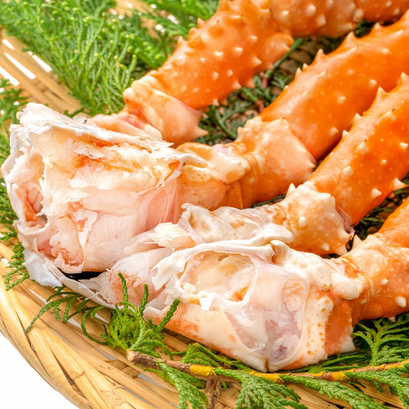 ゴールデンキングクラブ 1箱 冷凍総重量 2.2kg 合計4~5肩 解凍後 1.8kg タラバガニにも負けない旨味 タラバガニ科 イバラガニ 正規品 ボイル冷凍 足 肩セクション かに カニ 蟹 豊洲市場 カニ鍋 焼きガニ かに脚 ギフト 贈答用 お歳暮 単品おせち 海鮮おせち