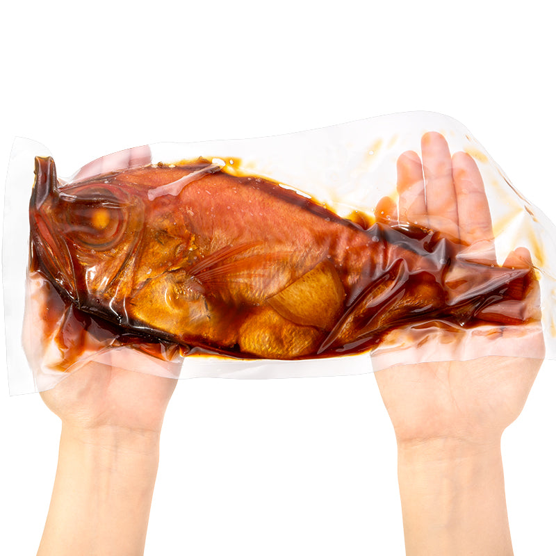 金目鯛 煮付け キンメダイ 500g 国産 金目鯛の煮付け きんめだい 煮魚 祝い魚 姿煮 惣菜 業務用 おかず 和風 豊洲市場 母の日 父の日 お中元 お歳暮 グルメ ハレノヒ ギフト