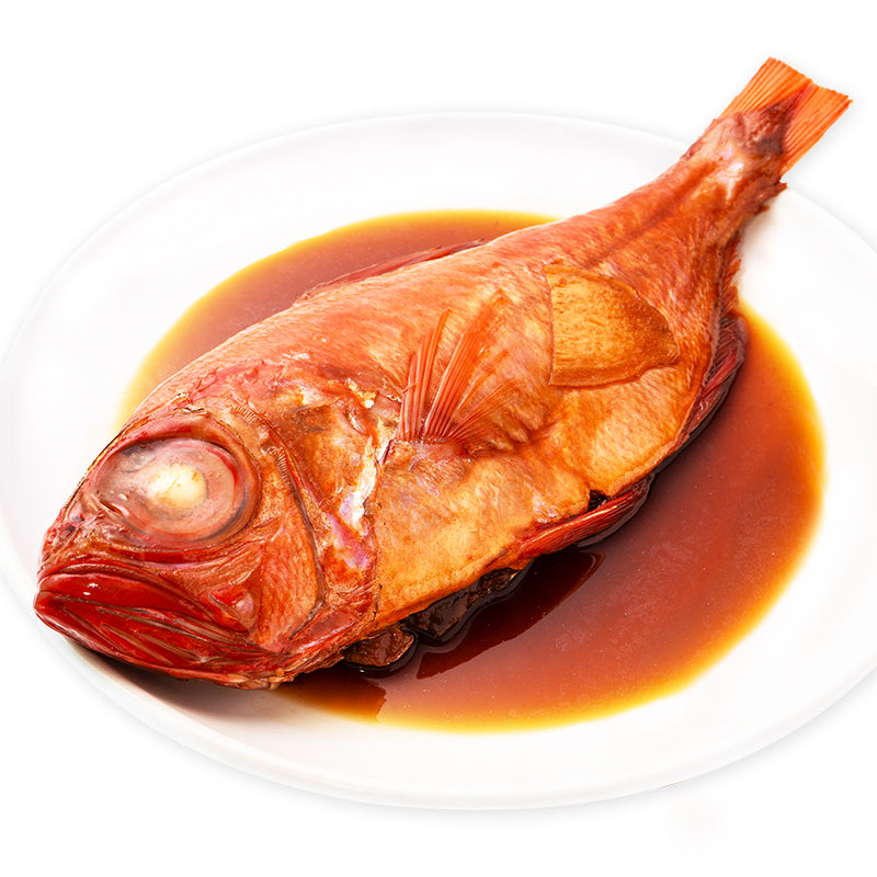金目鯛 煮付け キンメダイ 500g 国産 金目鯛の煮付け きんめだい 煮魚 祝い魚 姿煮 惣菜 業務用 おかず 和風 豊洲市場 母の日 父の日 お中元 お歳暮 グルメ ハレノヒ ギフト