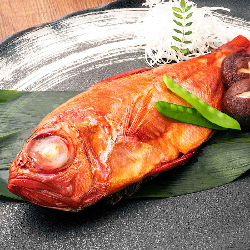金目鯛 煮付け キンメダイ 500g 国産 金目鯛の煮付け きんめだい 煮魚 祝い魚 姿煮 惣菜 業務用 おかず 和風 豊洲市場 母の日 父の日 お中元 お歳暮 グルメ ハレノヒ ギフト