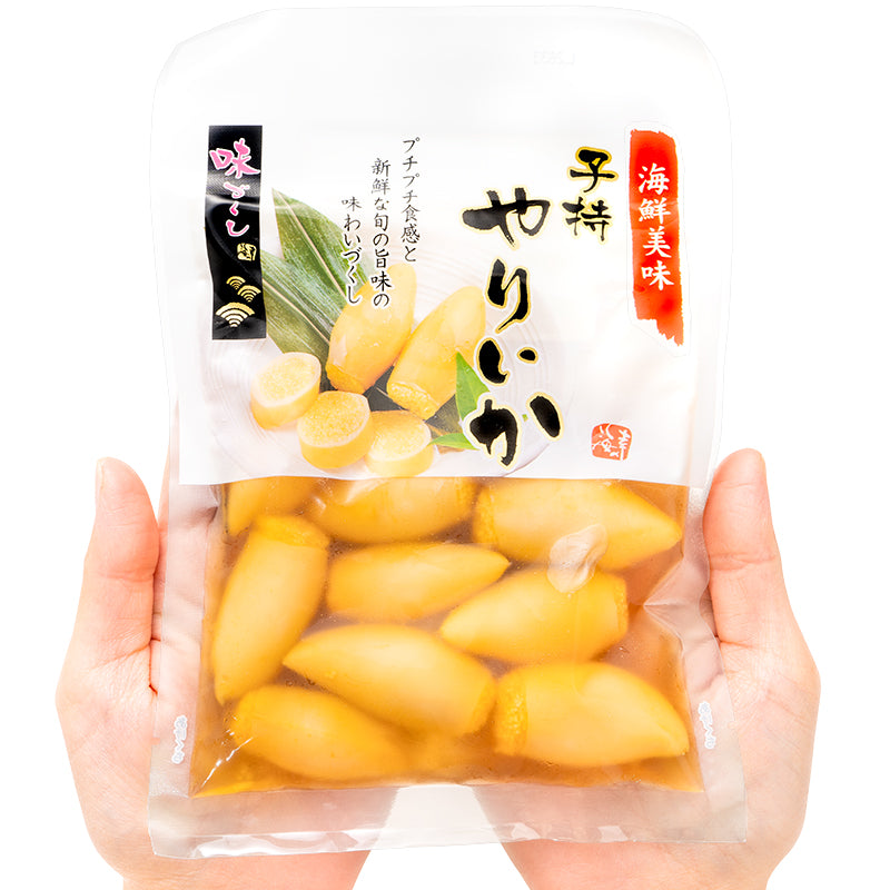 子持ちやりいか 100g SSサイズ 5~11粒入り 徳用パック 上品でさっぱりとした高級感。子持ちヤリイカ いか イカ ヤリイカ ししゃも シシャモ ししゃも子 惣菜 おかず 珍味 おつまみ 豊洲市場 ギフト