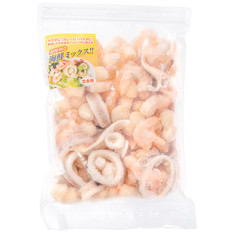 シーフードミックス 冷凍重量 500g 業務用 海老 えび エビ いか イカ イタヤ貝 貝 シーフードカレー シーフードピザ シーフードグラタン 海鮮チャーハン 冷凍食品 築地市場 豊洲市場