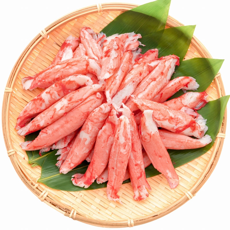 送料無料 カニカマ カニ風味かまぼこ 業務用 1kg×5袋 合計5kg 旨味も食感もほぼカニを目指した逸品 しなやかにサラダ かにサラダ カニサラダ シーフードサラダ かまぼこ 寿司ネタ かにかま カニかま かに カニ 蟹 魚肉 豊洲市場 冷凍食品