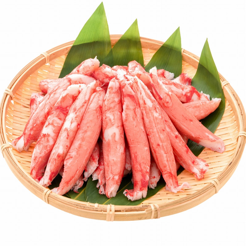 送料無料 カニカマ カニ風味かまぼこ 業務用 1kg×5袋 合計5kg 旨味も食感もほぼカニを目指した逸品 しなやかにサラダ かにサラダ カニサラダ シーフードサラダ かまぼこ 寿司ネタ かにかま カニかま かに カニ 蟹 魚肉 豊洲市場 冷凍食品