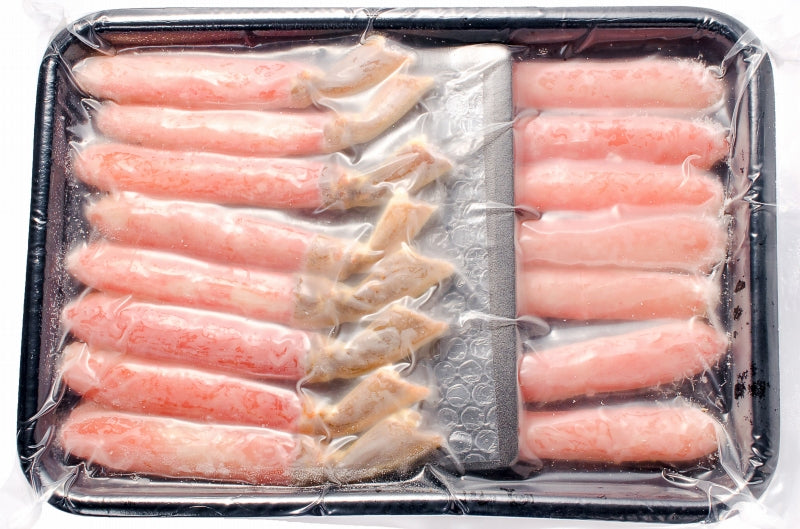 かにセット かにしゃぶ用 ズワイガニ ポーション5L 1kg 合計30本 & 本まぐろ 大トロ 200g セット【ズワイガニ ずわいがに かにしゃぶ かに カニ 蟹 豊洲 マグロ まぐろ 大トロ ギフト 贈答用 お歳暮】