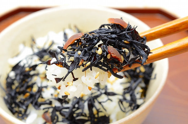 メール便 送料無料 カリカリ梅の実入り 味ひじき ひじき ふりかけ 1kg 100g ×10パック ご飯のお供 おにぎりの具 お茶漬け おつまみ 生ふりかけ ソフトふりかけ ひじきごはん しそひじき【常温商品】