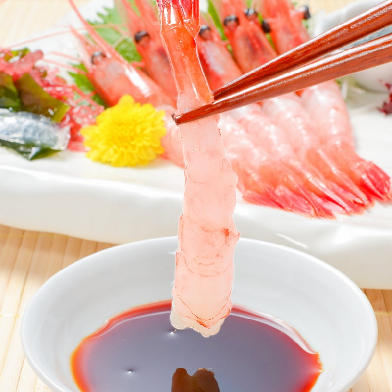 【週末限定セール】送料無料 甘海老 甘エビ 1kg お刺身用 大きい2Lサイズ 45尾前後 業務用 メガ盛り 10人前。船上で瞬間冷凍なので鮮度抜群 【あまエビ 甘海老 甘エビ 甘えび あまえび アマエビ 海老 エビ 刺身 バーベキュー】