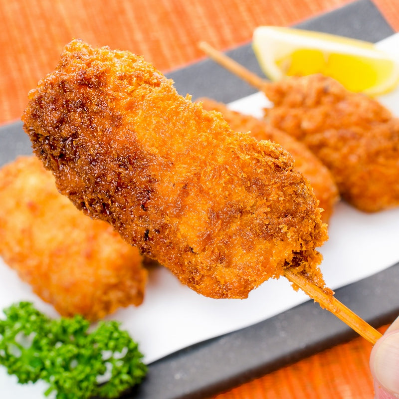 串カツ 串かつ 串揚げ 豚ロース 合計 50本 10本×5パック トンカツ とんかつ 豚カツ 一口カツ 串 冷凍食品 おかず お弁当 お惣菜 フライ 業務用