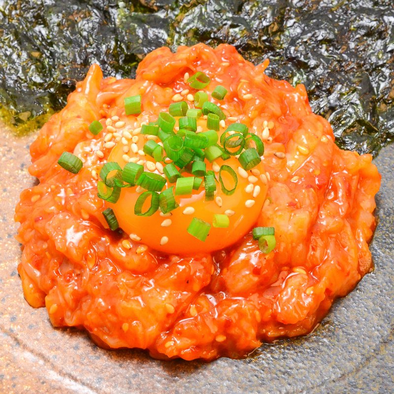 送料無料 えんがわ ユッケ風 黄金かれいの縁側ユッケ風 業務用500g 韓国風のピリ辛タレでユッケ風に仕上げました【えんがわ エンガワ かれい 海鮮キムチ ご飯のお供 おかず 朝ごはん おつまみ 酒の肴 寿司 海鮮 刺身 ギフト】