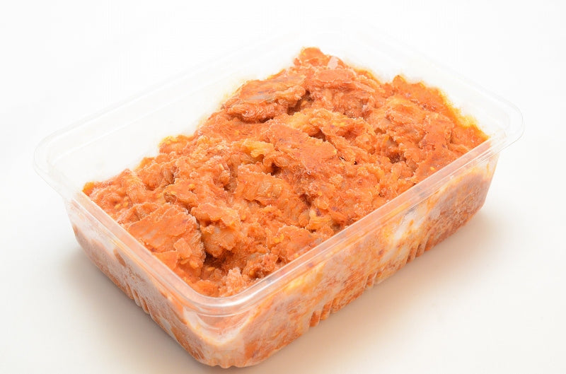 送料無料 えんがわ ユッケ風 黄金かれいの縁側ユッケ風 業務用500g 韓国風のピリ辛タレでユッケ風に仕上げました【えんがわ エンガワ かれい 海鮮キムチ ご飯のお供 おかず 朝ごはん おつまみ 酒の肴 寿司 海鮮 刺身 ギフト】