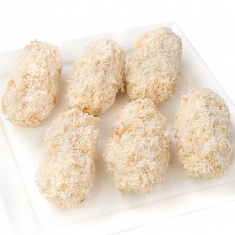【送料無料】 グラタンコロッケ カニ入り 80g×6個 合計480g×5パック 合計30個 衣付きで揚げるだけ!ちょっと贅沢な紅ずわいがに入りのこだわりグラコロ コロッケ グラタン マカロニ 業務用 冷凍食品 おかず お弁当 フライ 築地市場 豊洲市場