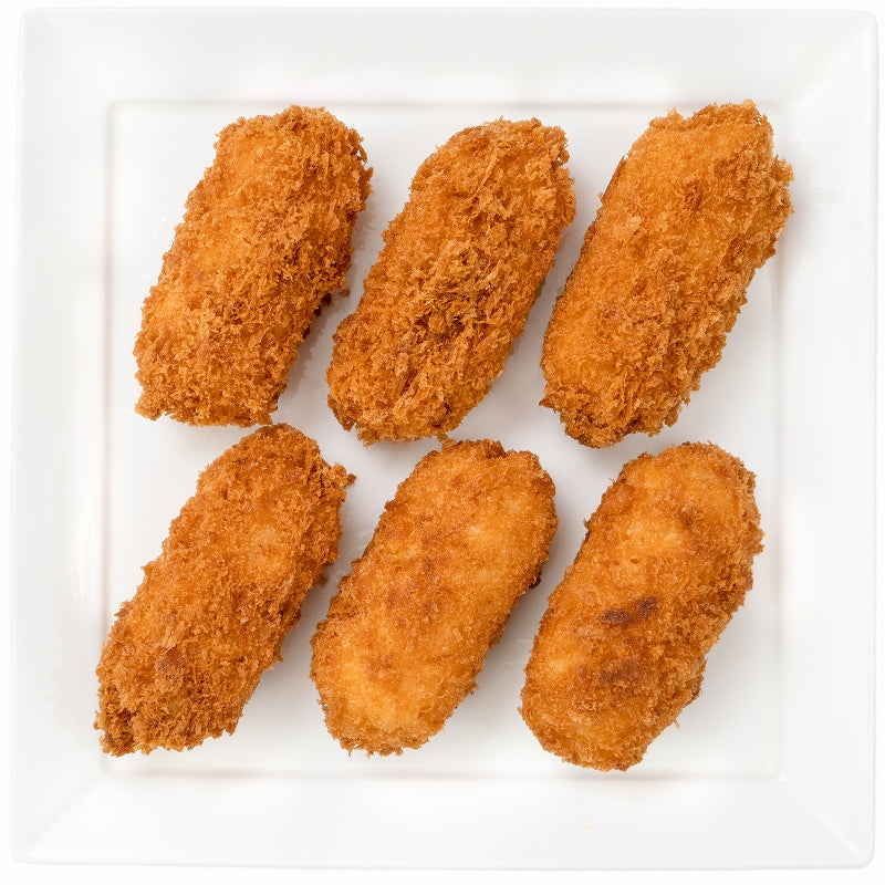 【送料無料】 グラタンコロッケ カニ入り 80g×6個 合計480g×10パック 合計60個 衣付きで揚げるだけ!ちょっと贅沢な紅ずわいがに入りのこだわりグラコロ コロッケ グラタン マカロニ 業務用 冷凍食品 おかず お弁当 フライ 築地市場 豊洲市場