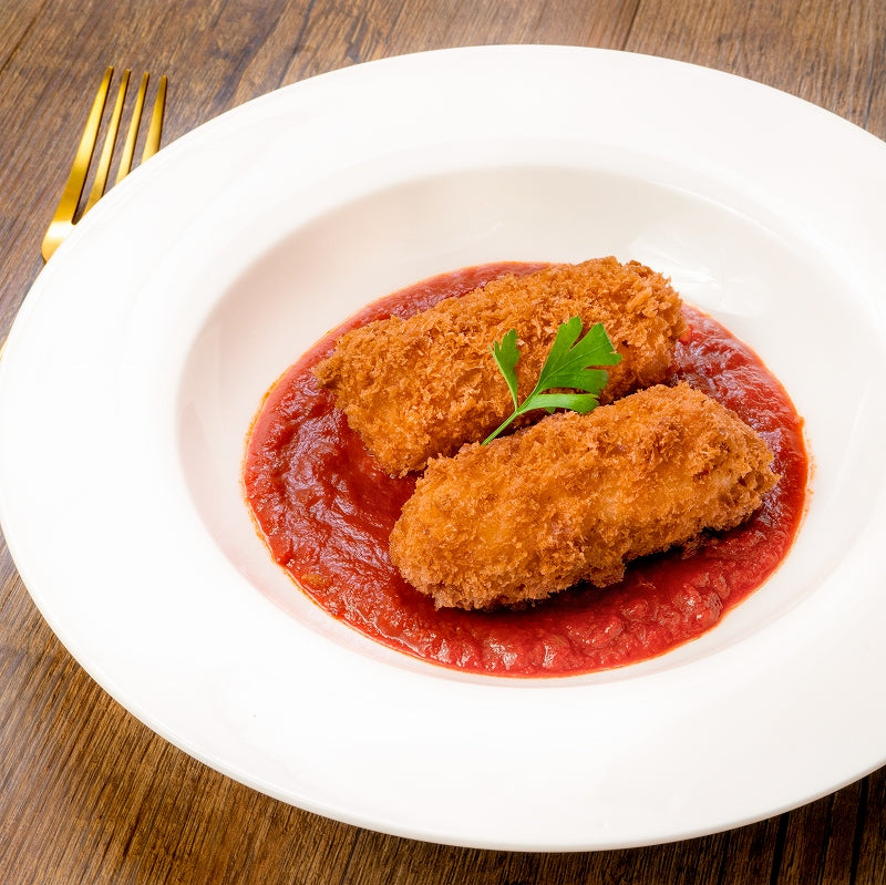 【送料無料】グラタンコロッケ カニ入り 80g×6個 合計480g×1パック 衣付きで揚げるだけ!ちょっと贅沢な紅ずわいがに入りのこだわりグラコロ コロッケ グラタン マカロニ 業務用 冷凍食品 おかず お弁当 フライ 築地市場 豊洲市場