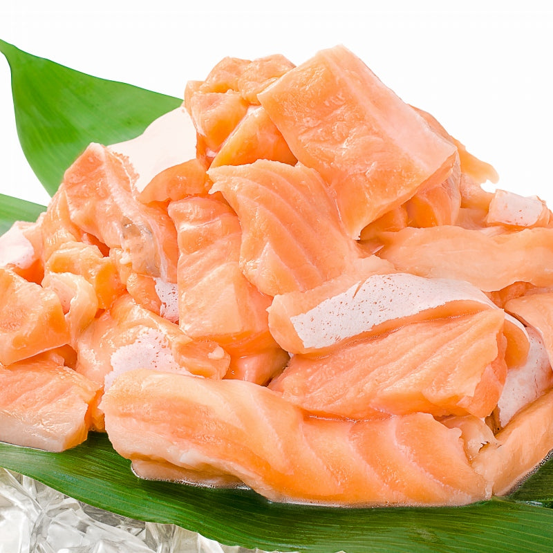 訳あり サーモン 大トロ ハラス 切り落とし 生食用スライス 500g 【わけあり 訳アリ アトランティックサーモン サーモンハラス トロサーモン 鮭ハラス 鮭 刺身 業務用 料理】