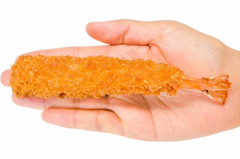 送料無料 ジャンボエビフライ20尾 10尾×2パック 合計1kg 長さが約15〜18センチ 訳ありじゃない、デパ地下にも卸している業務用えびフライ【エビフライ 海老フライ 冷凍食品 おかず お弁当 お惣菜】