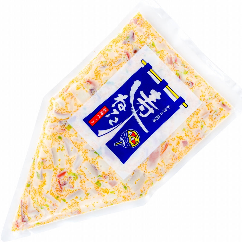 送料無料 ほっき貝入り海鮮サラダ 200g×3パック 寿司ネタ用 ほっき貝 イカ 海鮮サラダ チューブパックでネタをのせるだけでお寿司が完成 ホッキ貝 北寄貝 寿司ねた 寿司ネタ 手巻き寿司 いか サラダ 回転寿司 豊洲市場 業務用rn