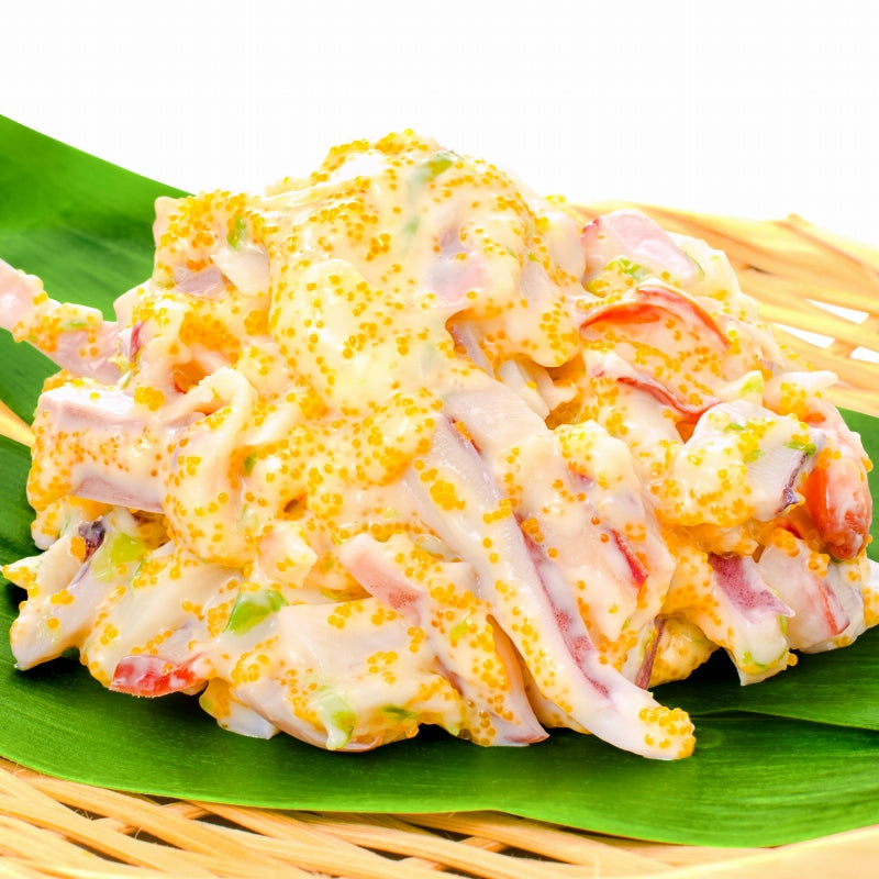 送料無料 ほっき貝入り海鮮サラダ 200g×3パック 寿司ネタ用 ほっき貝 イカ 海鮮サラダ チューブパックでネタをのせるだけでお寿司が完成 ホッキ貝 北寄貝 寿司ねた 寿司ネタ 手巻き寿司 いか サラダ 回転寿司 豊洲市場 業務用rn