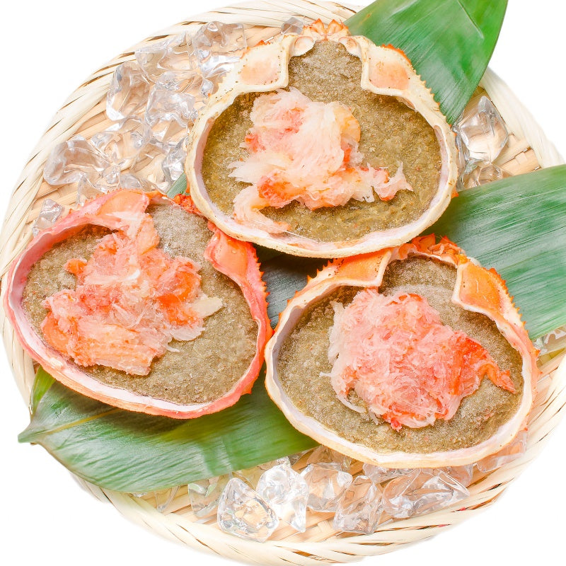 かにみそ甲羅盛り 100g×10個 日本海産の紅ズワイガニを使用!【ズワイガニ ずわいがに かに カニ 蟹 ズワイ かに甲羅盛り 浜焼き かにみそ カニミソ カニ味噌 ギフト】