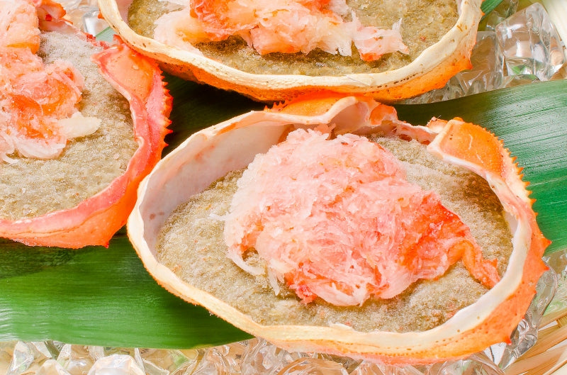 かにみそ甲羅盛り 100g×10個 日本海産の紅ズワイガニを使用!【ズワイガニ ずわいがに かに カニ 蟹 ズワイ かに甲羅盛り 浜焼き かにみそ カニミソ カニ味噌 ギフト】