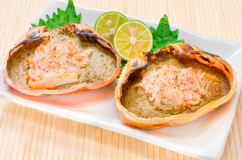 かにみそ甲羅盛り 100g×10個 日本海産の紅ズワイガニを使用!【ズワイガニ ずわいがに かに カニ 蟹 ズワイ かに甲羅盛り 浜焼き かにみそ カニミソ カニ味噌 ギフト】
