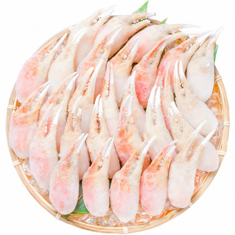特大 4L カニ爪 かに爪 1kg ズワイガニ 21〜30個 正規品 満足度が違う!ジューシーな本ズワイガニのかにつめ【ボイル 冷凍 ズワイガニ ずわいがに カニ爪 かにつめ カニツメ カニつめ かに カニ 蟹 かに鍋 豊洲 ギフト】