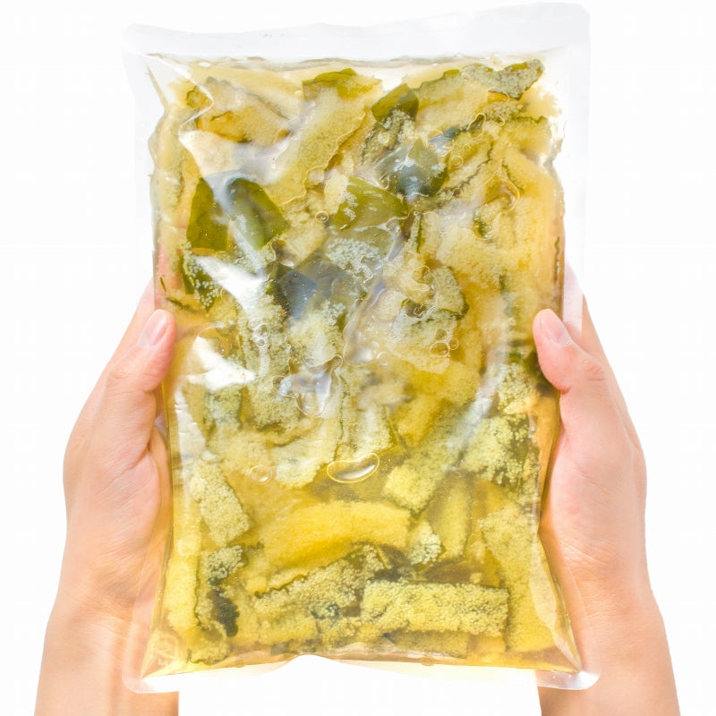 訳あり 子持ち昆布 切り落とし 味付け両面子持ち昆布 500g×2パック 合計1kg 上品な白醤油味でさっぱりとした高級感。塩抜き不要!【子持昆布 天然子持ち昆布 数の子 こんぶ 串揚げ フライ 珍味 おせち料理 寿司ネタ ギフト】 (コピー)