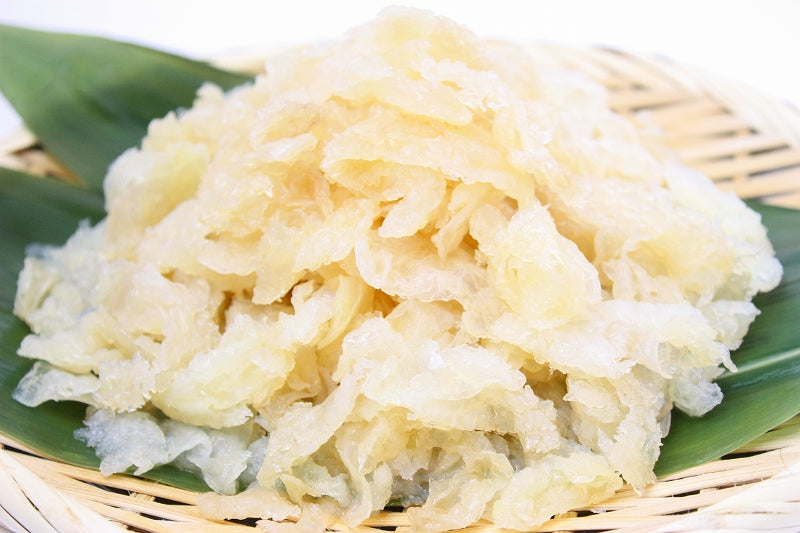 送料無料 お刺身くらげ 合計1kg 500g×2 タレ付 知っていますかお刺身くらげ!?ヘルシーでコリコリっとしたクラゲの食感がクセになる旨さ【くらげ クラゲ お刺身くらげ 中華クラゲ お刺身 海藻サラダ おつまみ 豊洲市場 豊洲市場 業務用】