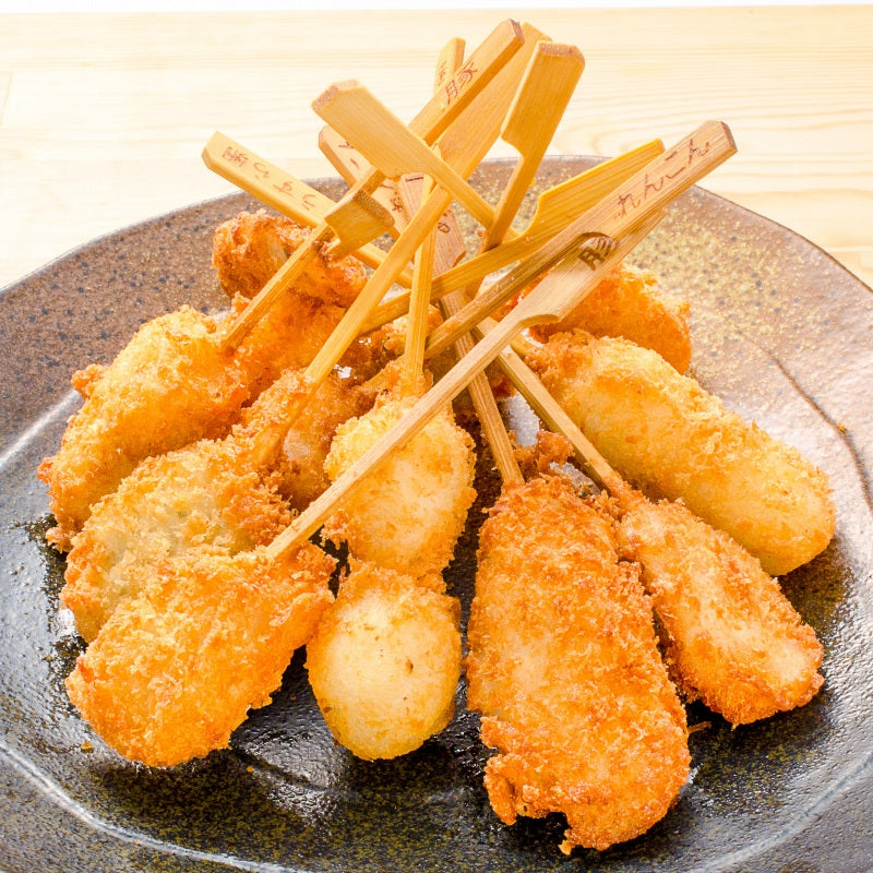 串揚げ 串揚げセット 10袋 6種類×20本 合計120本【串あげ くし揚げ くし揚げセット 串 串かつ 串カツ ご飯のお供 おつまみ 冷凍食品 おかず お弁当 お惣菜 フライ】