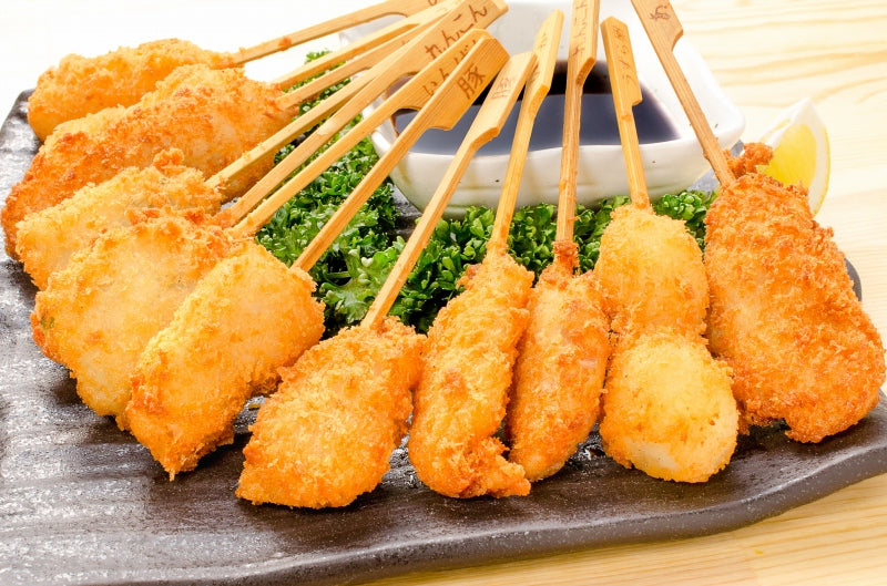 串揚げ 串揚げセット 10袋 6種類×20本 合計120本【串あげ くし揚げ くし揚げセット 串 串かつ 串カツ ご飯のお供 おつまみ 冷凍食品 おかず お弁当 お惣菜 フライ】