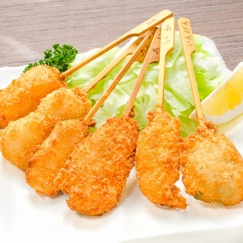 串揚げ 串揚げセット 5袋 6種類×10本 合計60本【串あげ くし揚げ くし揚げセット 串 串かつ 串カツ ご飯のお供 おつまみ 冷凍食品 おかず お弁当 お惣菜 フライ】