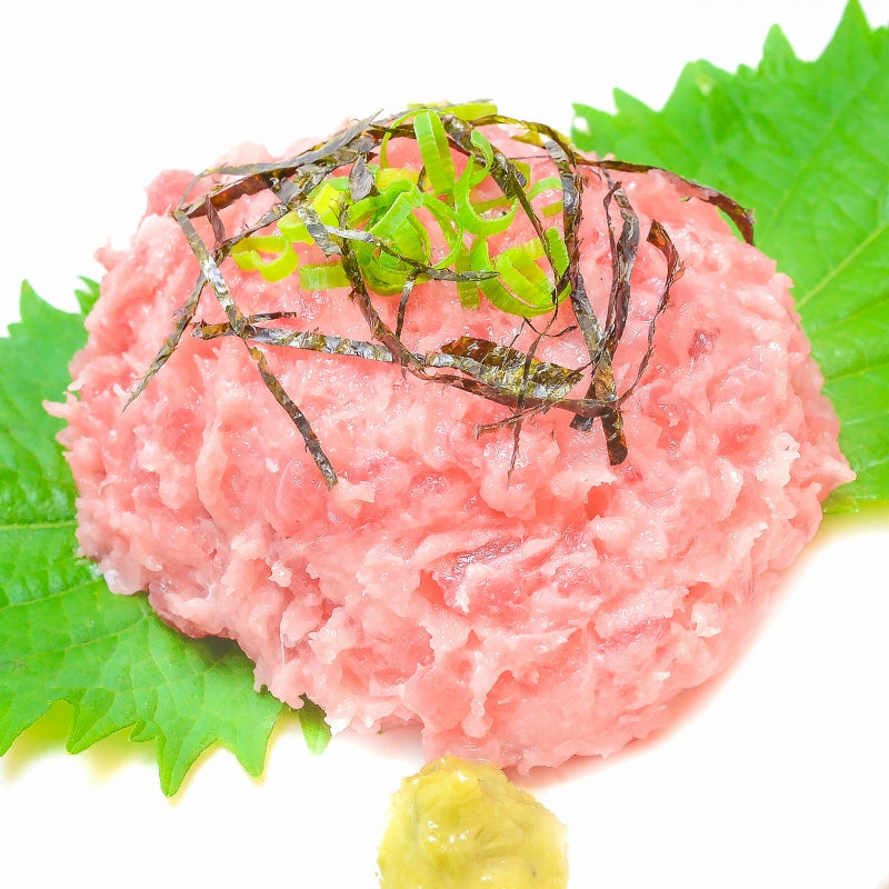 王様のネギトロ 200g ネギトロ丼で約2人前 豊洲の甘トロをご堪能下さい【ねぎとろ ネギトロ まぐろ マグロ まぐろたたき メバチマグロ めばちまぐろ 鮪 海鮮丼 手巻き寿司 恵方巻き 業務用 ギフト】