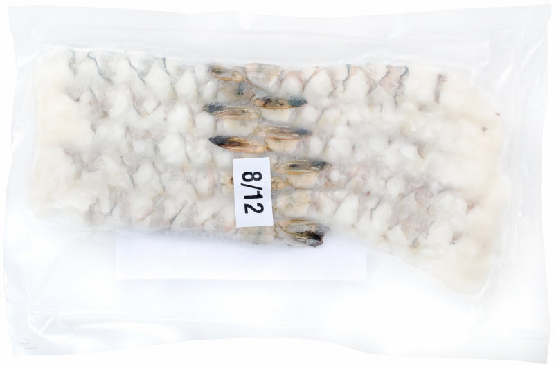 送料無料 伸ばし海老 伸ばしエビ ブラックタイガー 10尾 8-12 加熱用 生海老 尾付きムキ海老 冷凍海老 エビフライ 海老フライ 天ぷら えび エビ 海老 豊洲市場 業務用 冷凍食品 ギフトrn