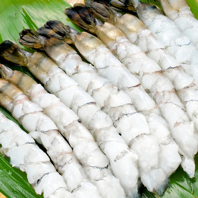 送料無料 伸ばし海老 伸ばしエビ ブラックタイガー 10尾 8-12 加熱用 生海老 尾付きムキ海老 冷凍海老 エビフライ 海老フライ 天ぷら えび エビ 海老 豊洲市場 業務用 冷凍食品 ギフトrn