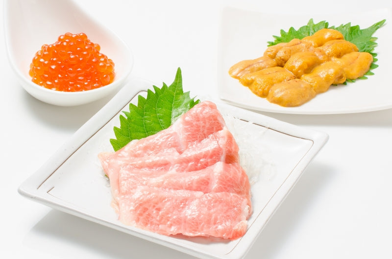 海鮮福袋 築地の海鮮丼セット 極み 約3~4人前 本マグロ大トロ特盛り200g&無添加生うに&北海道産イクラ。通が唸る本マグロを極める!ギフトに最適な人気3商品 本鮪 ギフト 海鮮福袋 詰め合わせ 寿司 刺身