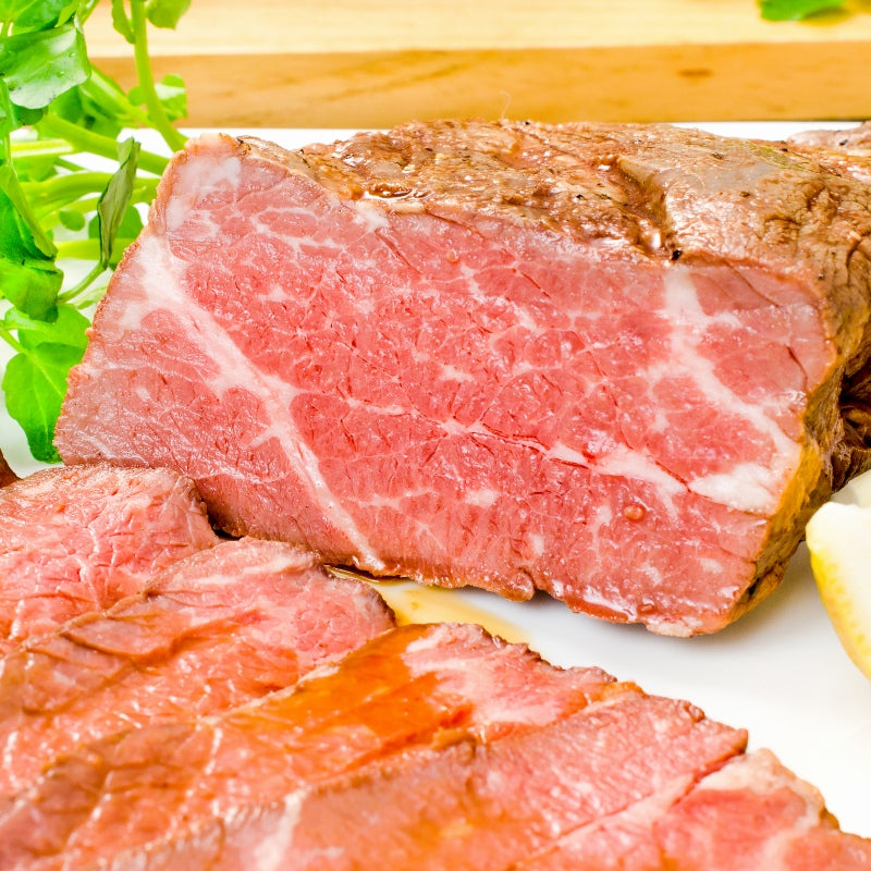 訳あり ローストビーフ ブロック 1本 約400 〜 500g 霜降りモモ肉トモサンカクのデパ地下仕様ローストビーフ 高品質なオーストラリア産牛モモ肉を国内加工 牛肉 オードブル ギフト】