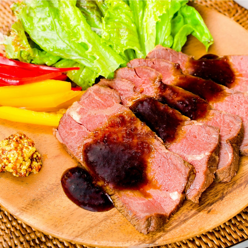 訳あり ローストビーフ ブロック 500g 詰め合わせ 平均1〜3個 霜降りモモ肉トモサンカクのデパ地下仕様の高級ローストビーフ オーストラリア産牛モモ肉を国内加工【牛肉 オードブル 豊洲市場 ギフト】