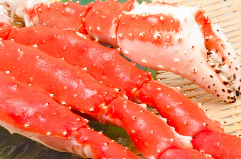 タラバガニ たらばがに 超極太7Lサイズ 6.5kg前後 冷凍総重量1.3kg×5肩セット 正規品 ボイル冷凍 足 肩セクション シュリンク包装 【かに カニ 蟹 たらば蟹 タラバ蟹 豊洲 カニ鍋 焼きガニ 脚 ギフト】