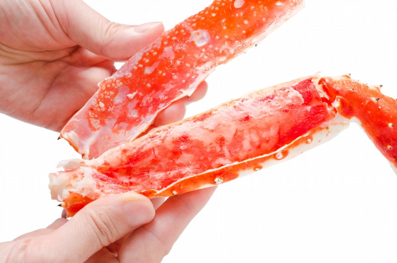 タラバガニ たらばがに 極太5Lサイズ 1kg ×4肩セット 冷凍総重量4kg前後 正規品 ボイル冷凍 足 肩セクション シュリンク包装 かに カニ 蟹 タラバ たらば蟹 タラバ蟹 豊洲 カニ鍋 焼きガニ 脚 ギフト