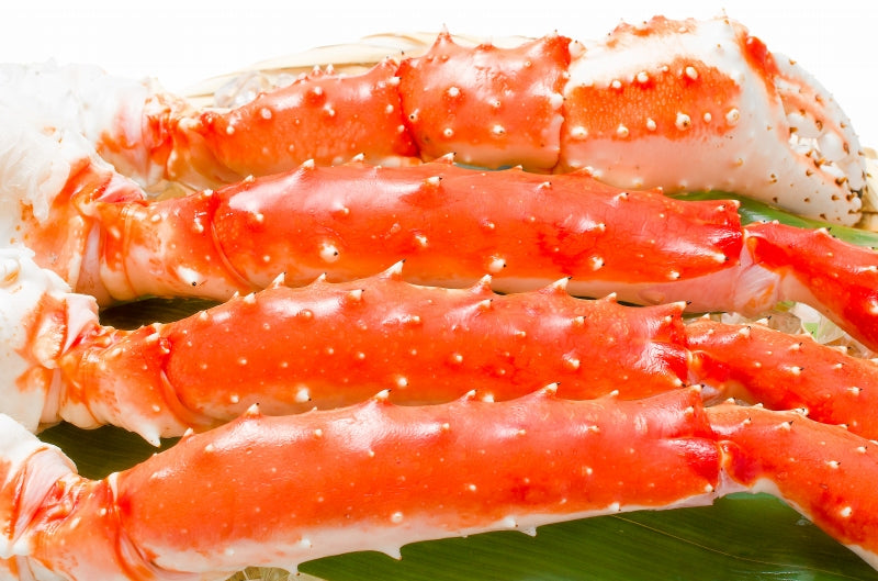 タラバガニ たらばがに 極太5Lサイズ 1kg ×4肩セット 冷凍総重量4kg前後 正規品 ボイル冷凍 足 肩セクション シュリンク包装 かに カニ 蟹 タラバ たらば蟹 タラバ蟹 豊洲 カニ鍋 焼きガニ 脚 ギフト
