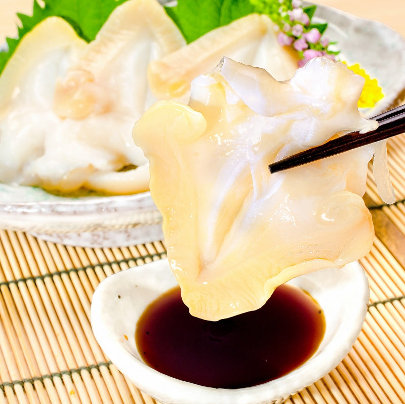 つぶ貝 ツブ貝 開き 500g お刺身 寿司用ツブ貝開き。銀座のお寿司屋さんにも卸しています。この旨さはまさに最上級【貝柱 貝 刺身 寿司 海鮮 ギフト】