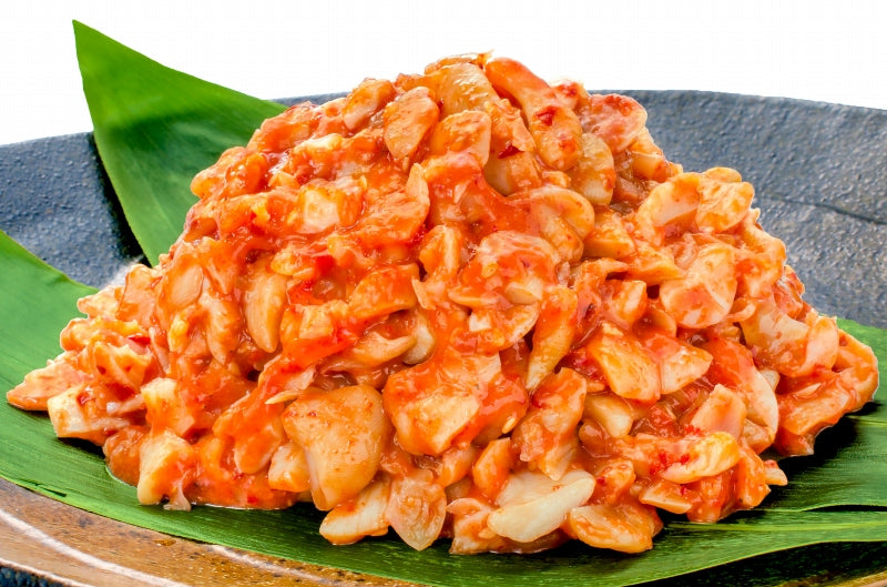 つぶチャンジャ つぶ貝 ツブ貝 500g ×3パック つぶ ツブ チャンジャ キムチ おつまみ ご飯のお供 珍味 刺身 韓国料理 豊洲市場