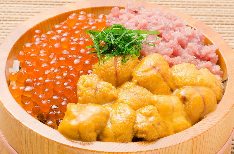 豊洲市場のウニイクラ丼セット 2杯分 無添加生ウニ100g&いくら醤油漬け100g 海鮮丼で約2杯分【うに ウニ いくら イクラ うにいくら丼 海鮮丼 手巻き寿司 寿司ネタ 刺身 福袋 豊洲 ギフト】