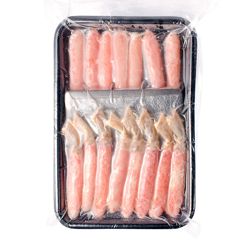 送料無料 超特大 5L ズワイガニ ポーション かにしゃぶ お刺身用 冷凍総重量 2kg 500g×4パック 合計60本【生食用 かに ポーション ずわいがに ギフト 贈答用 お歳暮 海鮮おせち】