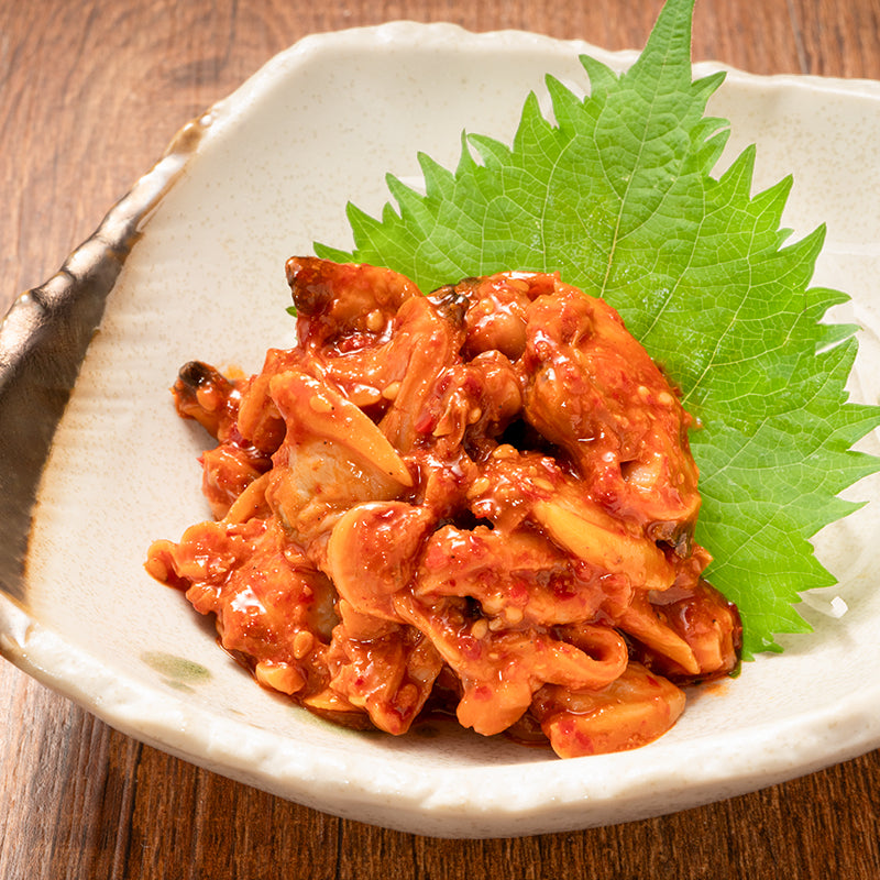 あさりチャンジャ 600g 300g×2パック あさり アサリ 浅利 チャンジャ キムチ 珍味 韓国惣菜 ご飯のお供 おつまみ 海鮮 貝 酒の肴 豊洲市場