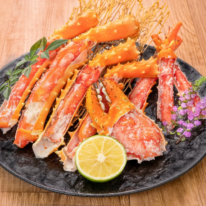 ゴールデンキングクラブ 2kg タラバガニにも負けない旨味 タラバガニ科 イバラガニ 5Lサイズ 冷凍総重量 1kg前後 ×2肩 正規品 ボイル冷凍 足 肩セクション かに カニ 蟹 シュリンク包装 豊洲市場 カニ鍋 焼きガニ ギフト 贈答用 お歳暮 単品おせち 海鮮おせち