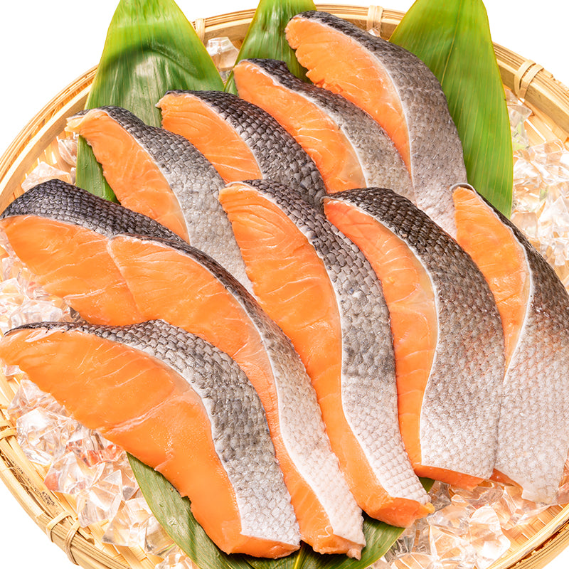 骨なし 骨取り 銀鮭 鮭 切り身 60g×10切れ 10パック 合計6kg 無塩 加熱用 さけ シャケ しゃけ 焼き鮭 朝食 お弁当 おかず おつまみ 酒の肴 業務用 冷凍 豊洲市場