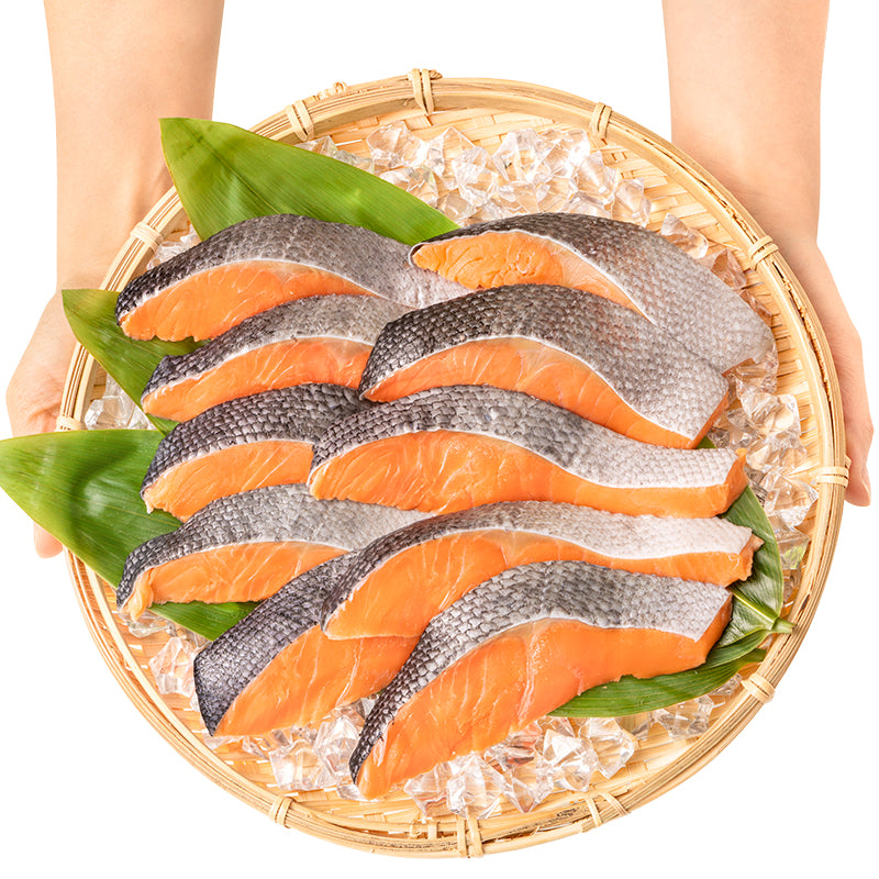 骨なし 骨取り 銀鮭 鮭 切り身 60g×10切れ 10パック 合計6kg 無塩 加熱用 さけ シャケ しゃけ 焼き鮭 朝食 お弁当 おかず おつまみ 酒の肴 業務用 冷凍 豊洲市場